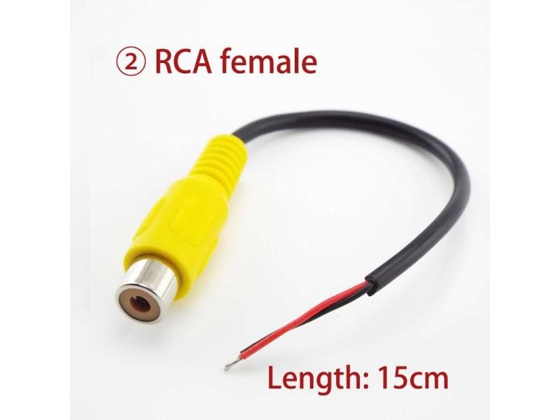 RCA Connector Audio Video Cable Extension With Male Female Plugs Carousel 1