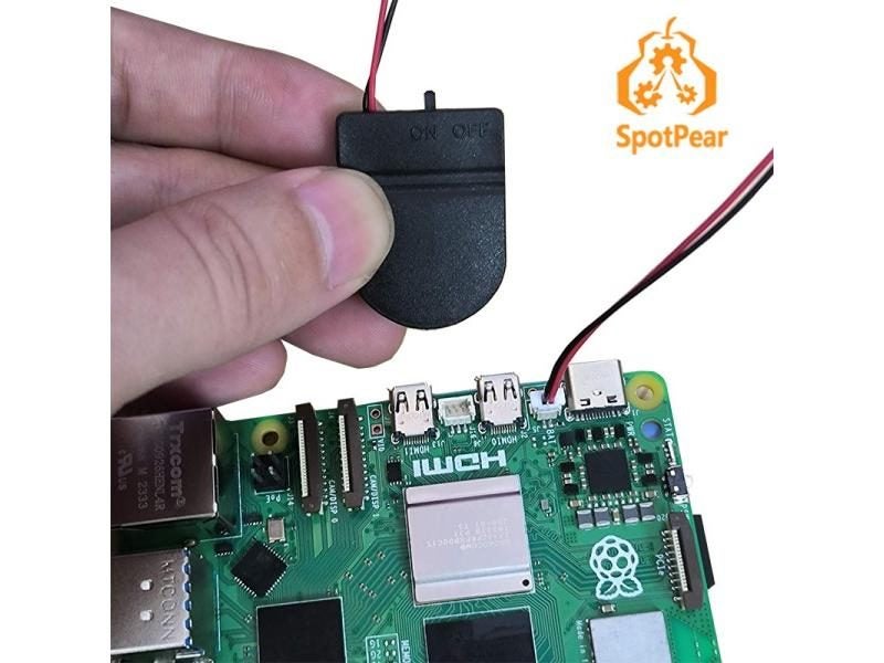 Raspberry Pi 5 RTC Battery Box (Not Include CR2032 Battery) For Pi5 Carousel 1