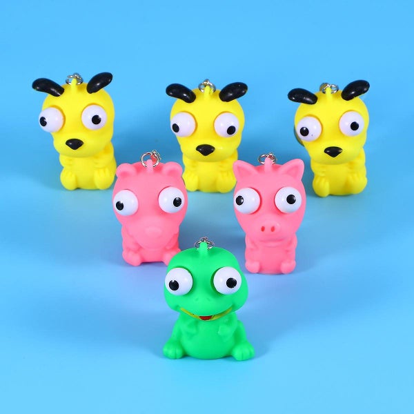 10 Pcs Fidget Toy Kids Keychains Kids Kids Party Favors Bulk Slow Toy Squeezy T Carousel 3