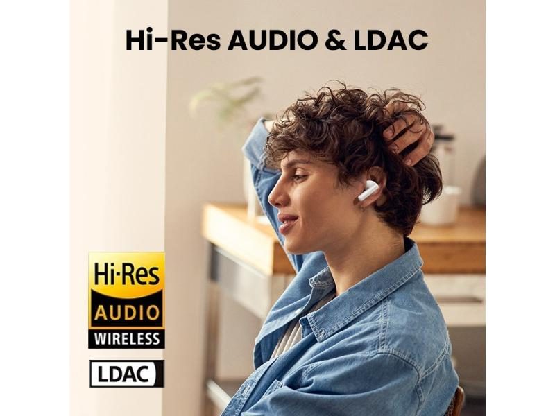 UGREEN HiTune T6 ANC 48dB Bluetooth 5.3 TWS Earbuds Hi-Res LDAC Hybrid ANC For Carousel 1