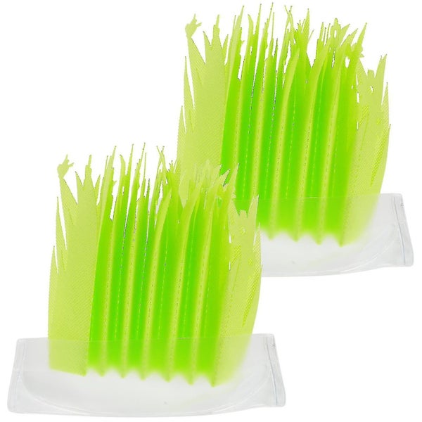 2pcs Reptile Tank Humidifier Decorative Simulated Plants Humidifier Reptile Ter Carousel 2