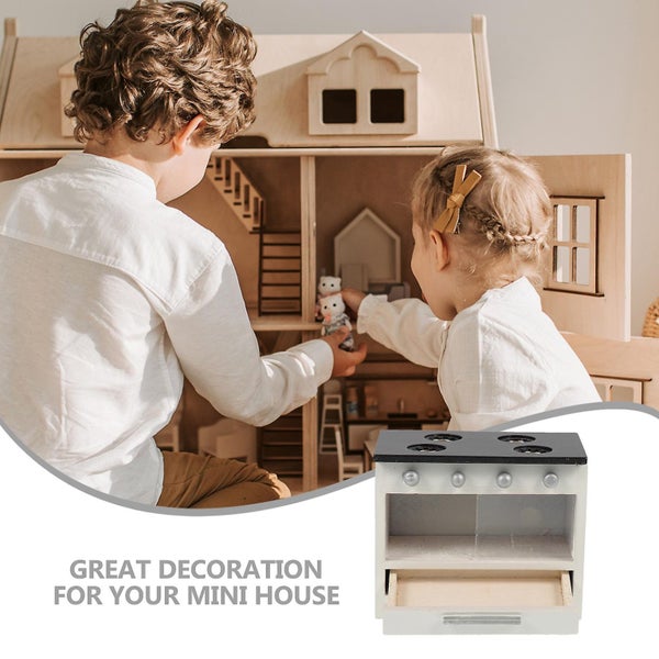 Miniature House Furniture Mini Wood Furniture Model 1 12 Scale Doll Furniture Carousel 2