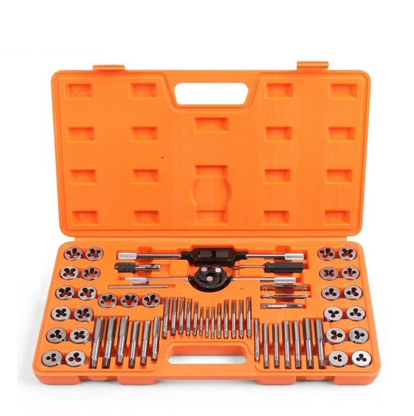 TAP & DIE ALLOY TOOL STEEL SET 60PCS Carousel 1