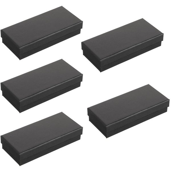 5pcs Single Watch Box Paper Watch Box Watch Holder With Sponge Rectangular Watc Carousel 1