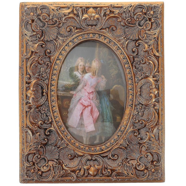 European Style Decorative Embossed Photo Frame Delicate Desktop Picture Frame P63873856441731110