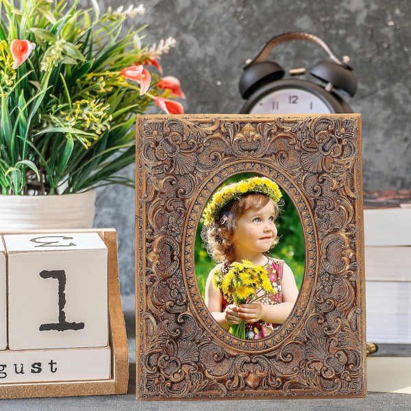 European Style Decorative Embossed Photo Frame Delicate Desktop Picture Frame P63873856441731111