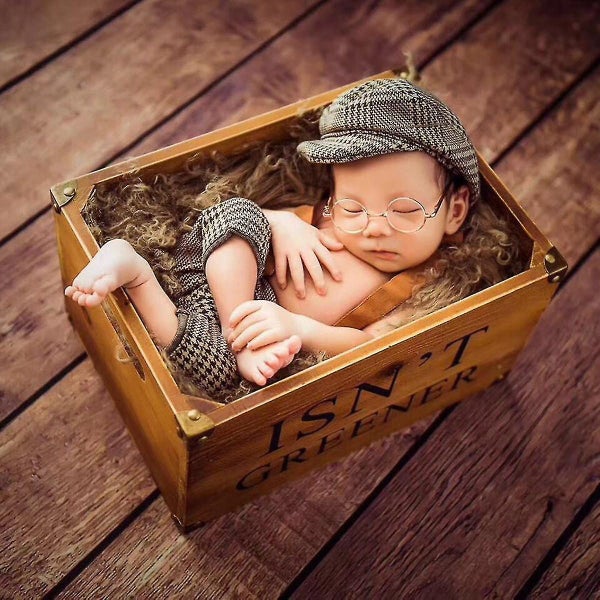 Newborn Boy Outfit Infant Photo Outfits Boys Clothes Kids Suits Boys Baby Suspe Carousel 2