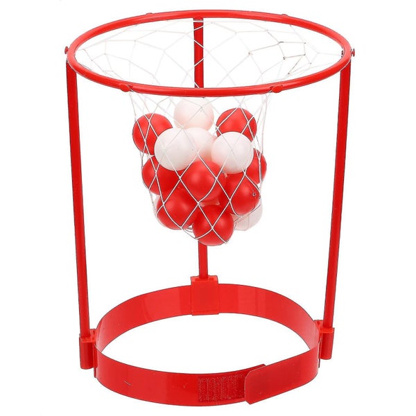 1 Set Of Moving Basketball Frame Toys Children Indoor Throwing Plaything Prank Carousel 1