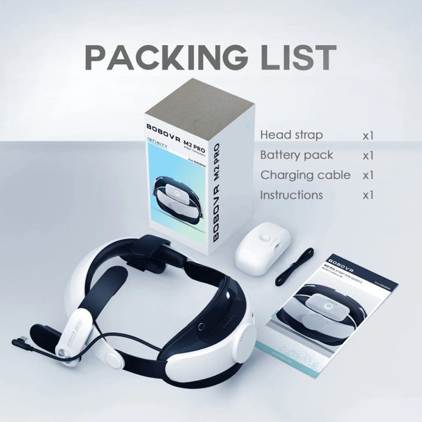 BOBOVR M2 Pro Battery Pack Head Strap Carousel 5