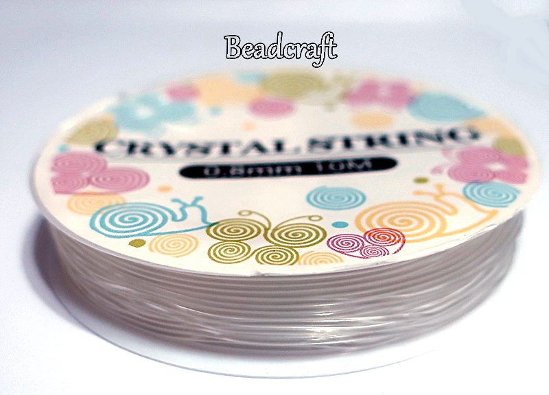 CLEAR .7 mm BEADING ELASTIC Carousel 1