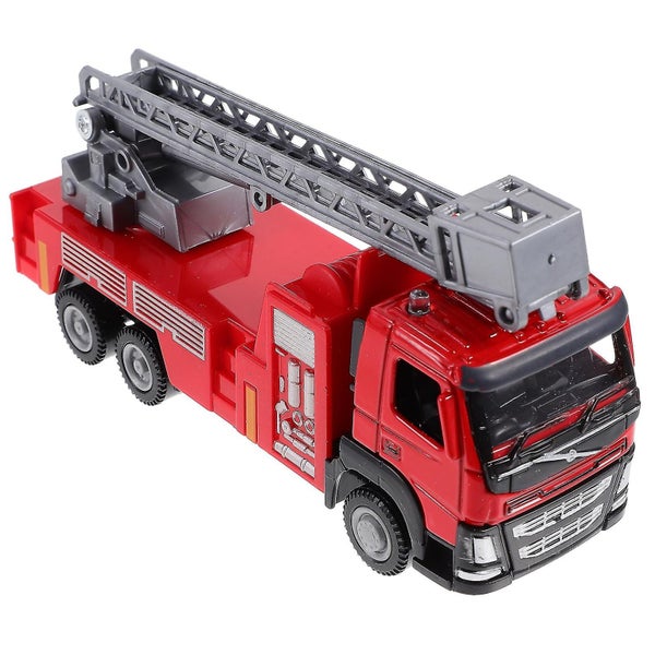 Fire Truck Toy Ladder Firefighter Toy Truck Fire Fighting Truck Ladder Truck Carousel 3