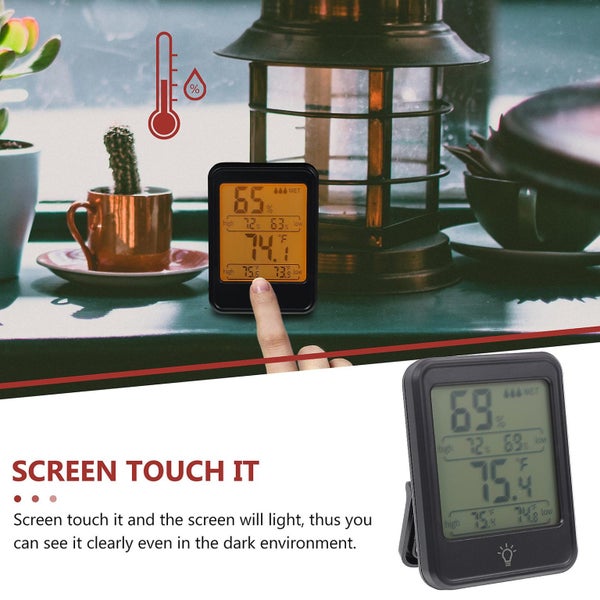 Digital Hygrometer Digital Temperature Hygrometer Indoor Thermometer Indoor Hyg Carousel 2