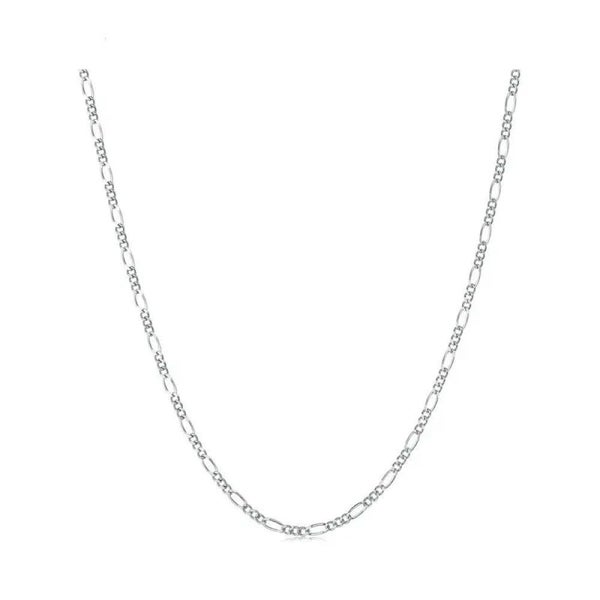Womens 925 Sterling Silver Chain Necklace Classic Cable Chain Necklace Thin &... Carousel 2