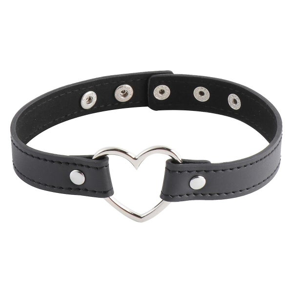 Heart Necklace Women Choker Collar Women Gothic Jewelry Choker Necklace Women L Carousel 1