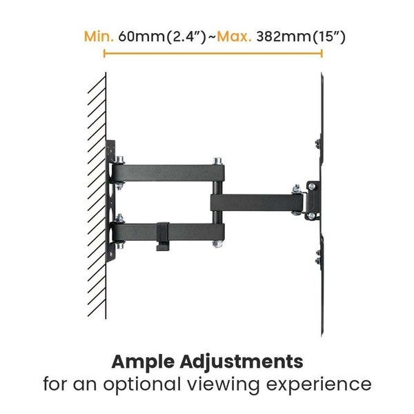 Gorilla Arms 23-55" Full Motion TV Wall Mount Carousel 5