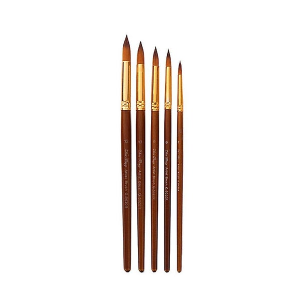 Children Art Toy Acrylic Detail Brush Drawing Brush Carousel 1