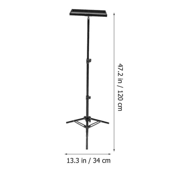 Laptop Tripod Stand Laptop Floor Stand Dj Equipment Stand Projector Support Adj Carousel 3