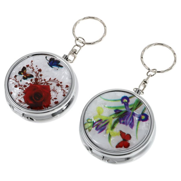 2 Pcs Car Ashtray Lid Small Portable Ashtray Ashtray Keyholder Pocket Ash Holde Carousel 2