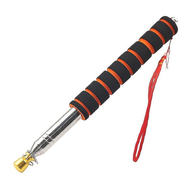 2 Meters Stainless Steel Flag Pole Sponge Handle Cover Teaching Rod Guide Teles Carousel 1