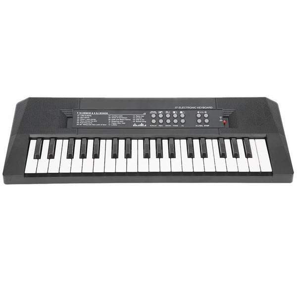 Electric Keyboard 37 Key Piano Children's Musical Instrument Toy Carousel 3