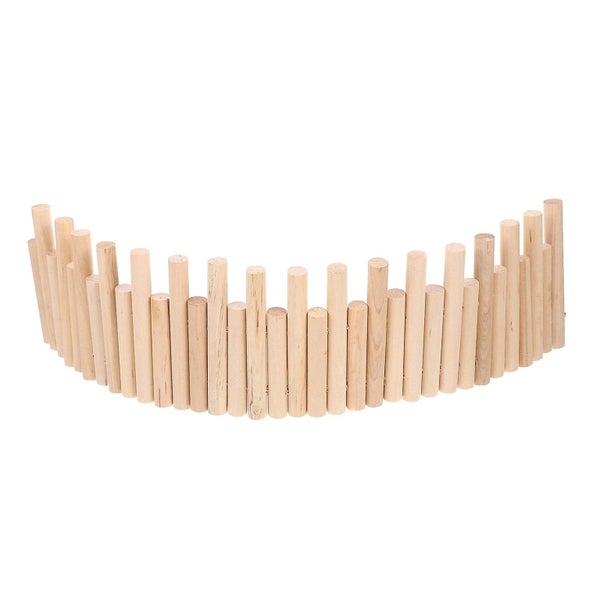 Indoor Hamster Ladder Toy Hedgehog Cage Wooden Fence Pet Cage Ornament Carousel 1
