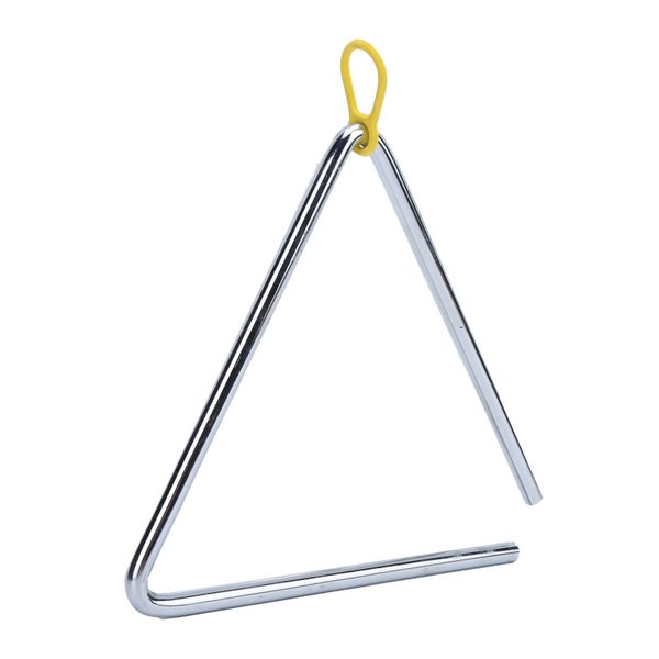 3Pcs Hand Percussion Triangle Musical Instrument Set 6in 7in 8in Carousel 1