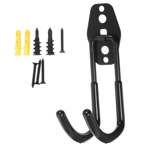 Metal Pegboard Garage Hooks Heavy Duty Gardening Pipe Bracket Tool Hangers Gara Carousel 2