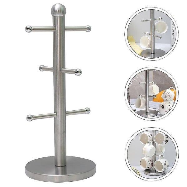 Glass Holder Cup Organizing Rack Mug Rack Cup Hanging Shelf Mug Storage Rack Cu Carousel 3