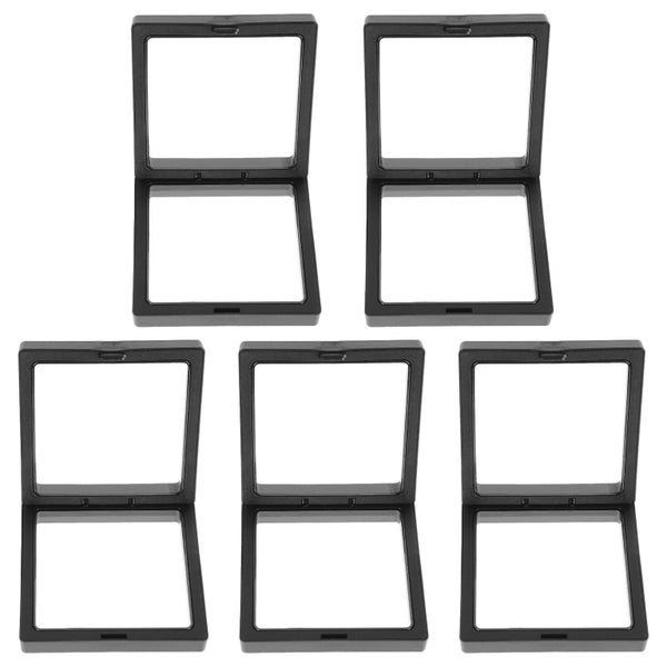 5 Pcs Earring Organizer Box Bangle Bracelet Box Jewelry Box Fake Nail Storage B Carousel 1