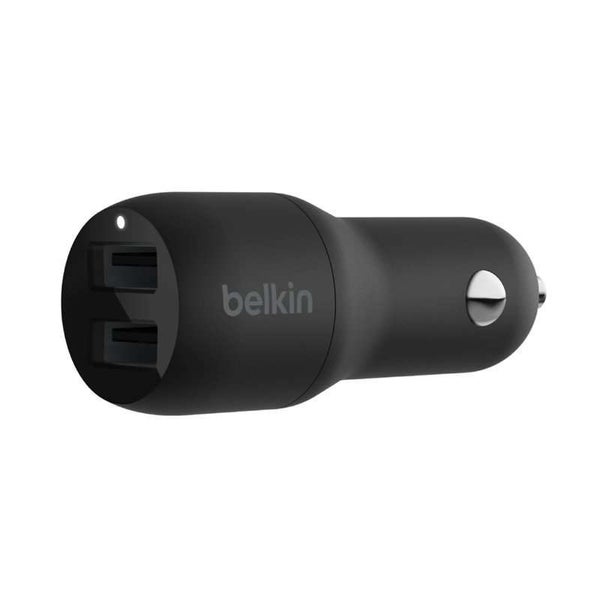 Belkin CCB001BTBK DUAL 24W USB-A Car Charger Carousel 1