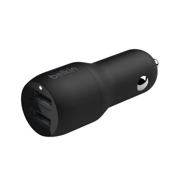 Belkin CCB001BTBK DUAL 24W USB-A Car Charger Carousel 4