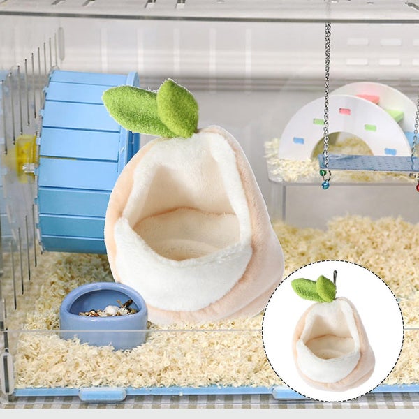 1pc Handheld Pet Warm Den Hamster Nest Guinea Pig Cotton Slipper Mini Nest Carousel 2