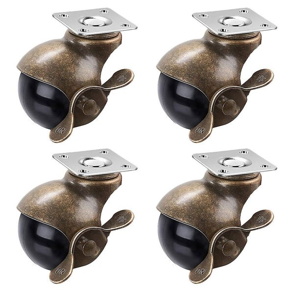 4pcs Furniture Wheels Heavy duty Caster Furniture Accessories Vintage Casters F Carousel 2