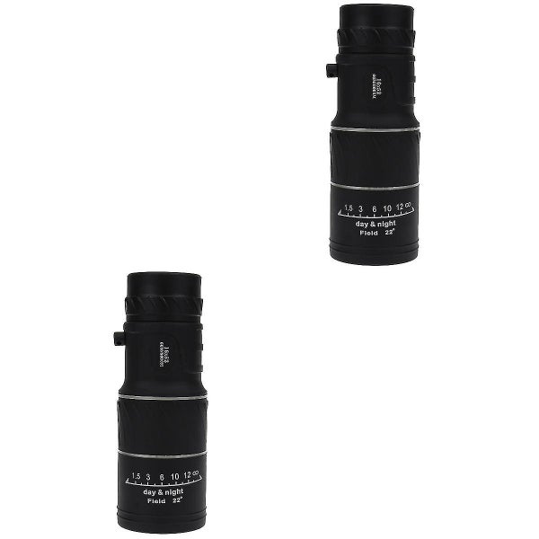 2pcs 16x52 Dual Focus Monocular Zoom Telescope Monocular Scope For Hunting Camp Carousel 2