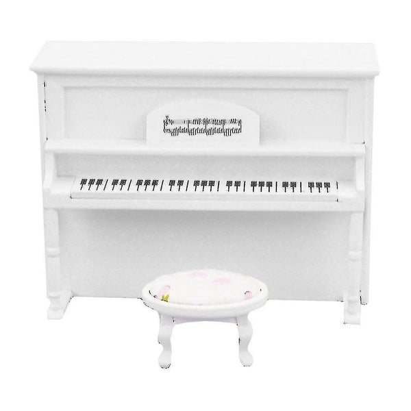 Kids Musical Toys Micro Landscape Decor Miniature Piano Model Miniature Grand P Carousel 1