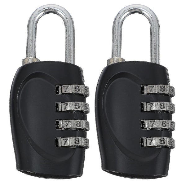 2 Pcs Portable Door Locks Password Lock Padlocks Compact Door Lock Suitcase Loc Carousel 1