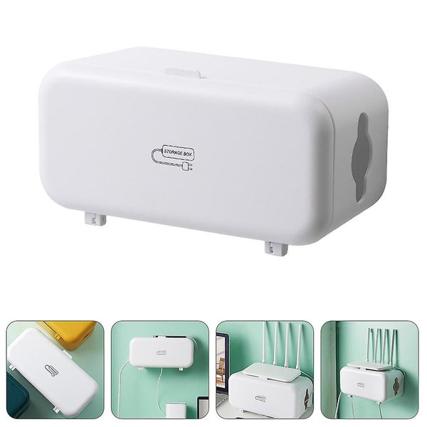 Power Inlet Cable Storage Box Wire Organizer Box Cord Hider Box Wire Management Carousel 4