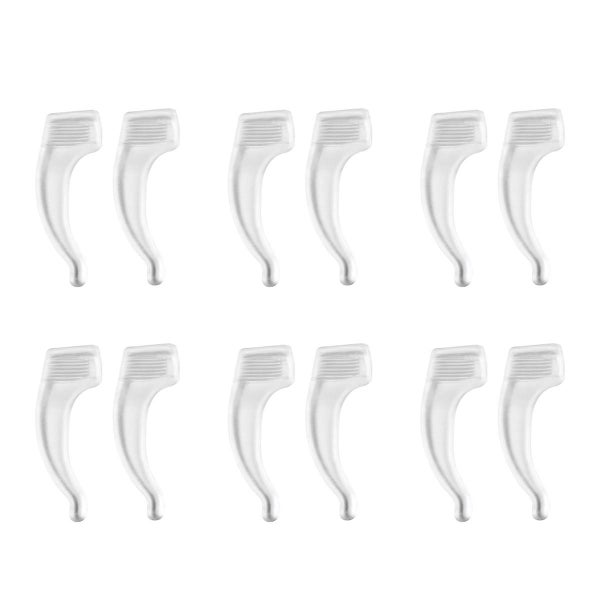 Clear Glasses Glasses Clear Eyewear Retainer Silicone Eyeglass Ear Pads Eyeglas Carousel 1