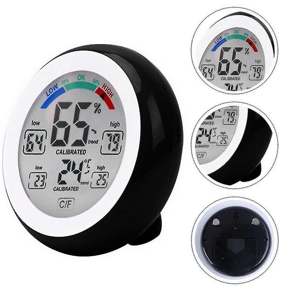 Multi functional Hygrometer Electric Thermometer Digital Temperature Gauge Carousel 2
