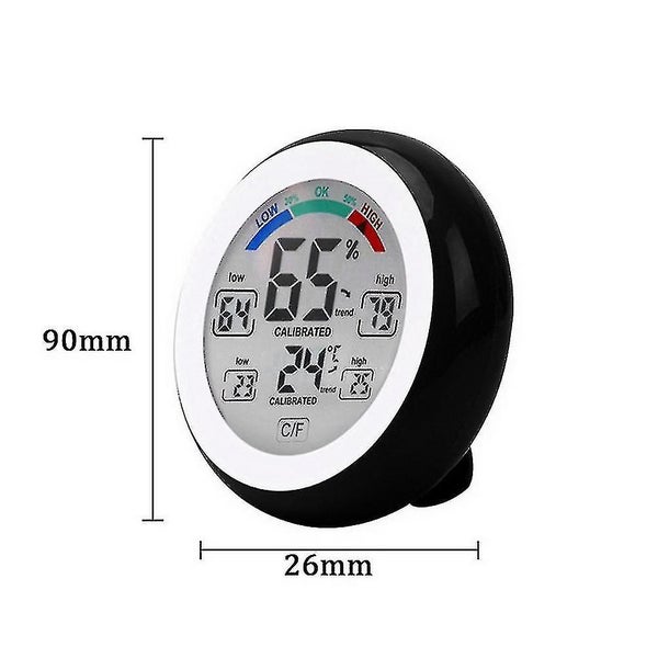 Multi functional Hygrometer Electric Thermometer Digital Temperature Gauge Carousel 3