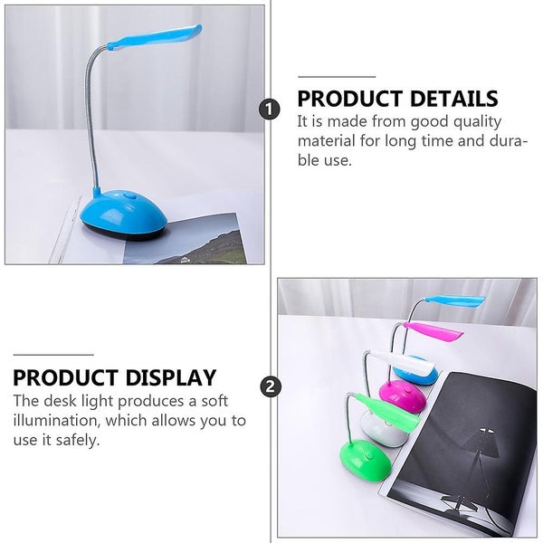 Battery Powered Desk Lamp Durable Desktop Led Light Portable Desk Night Lamp Carousel 3
