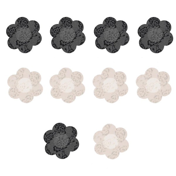 10 Pairs Ultra thin Nipples Patches Thin Nipples Stickers Lace Nipples Patches Carousel 2