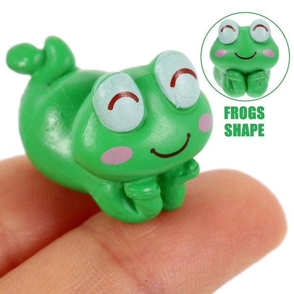 36pcs Cute Frog Miniature Figurines Mini Garden Frog Aquariums Ornaments Diy An Carousel 2