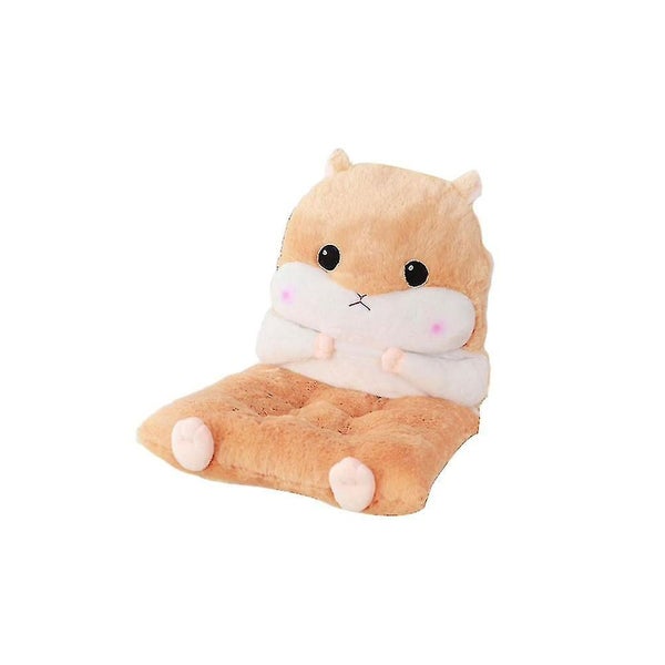 1pc Hamster Back Cushion One piece Detachable Seat Cushion Winter Warm Plush Cu Carousel 2