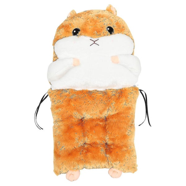 1pc Hamster Back Cushion One piece Detachable Seat Cushion Winter Warm Plush Cu Carousel 3