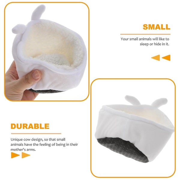Stuffed Hamster Squirrel Bed Cage Warm Hamster Hut Bunny Warm Cage Sleeping Bag Carousel 2