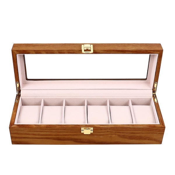 Watch Display Case Men Leather Watch Box Vintage Watch Display Box Watch Displa Carousel 1