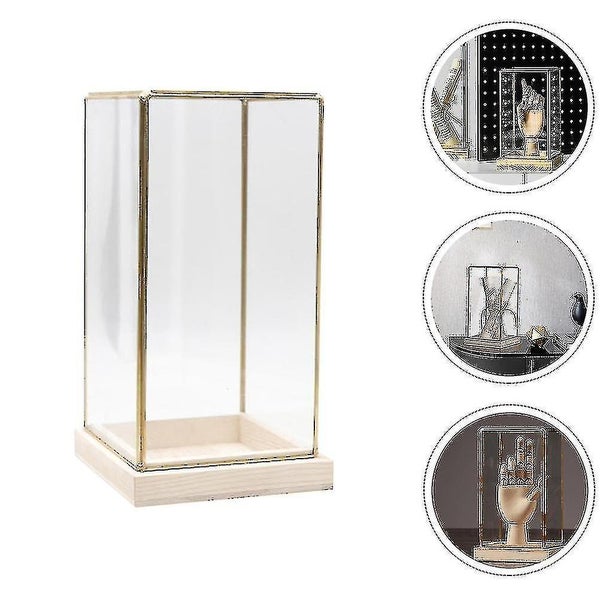 Jewelery Organizer Clear Jewelry Organizer Box Countertop Display Box Container Carousel 2