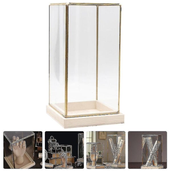 Jewelery Organizer Clear Jewelry Organizer Box Countertop Display Box Container Carousel 3