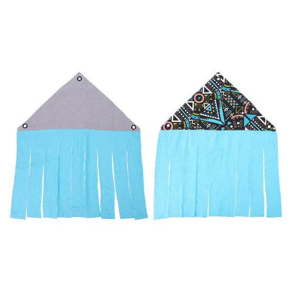2 Pcs Decorative Curtains Chinchilla Cave Fleece Forest Hideaway Guinea Pig Hid Carousel 1